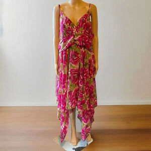 New Floral Sheer Dress Sz 2X Cottagecore Babydoll Swing Flowy Romantic Feminine
